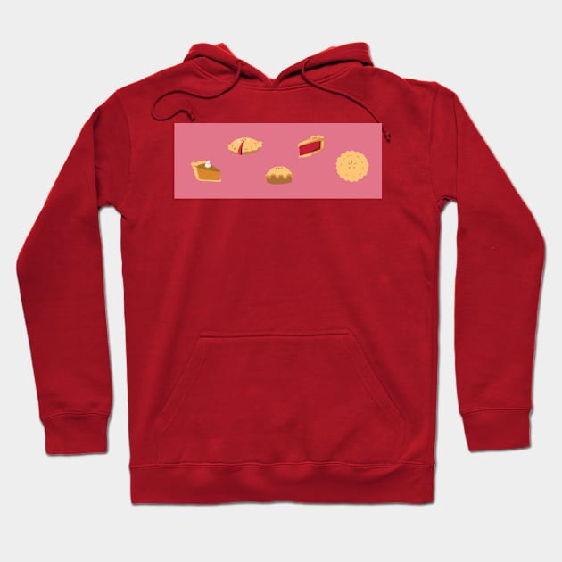 Pie Banner Hoodie by Dearly Mu